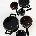 ALUMINIUM 7 PIECES COOKING POTS COOKWARE