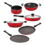 Aluminium Nonstick 6 Pcs Cookware