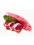 Choice grade pork fillet cleaned