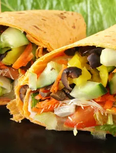 Vegetable wrap