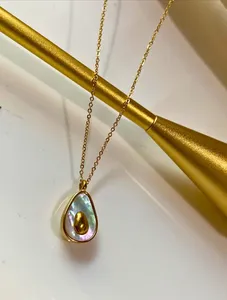 Oval Egg Necklace