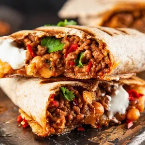 Beef wrap