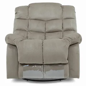 Contemporary Primo Fabric Recliner 1 Seater - Mocha