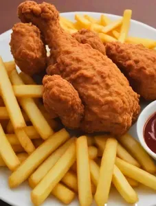Fried Chicken 1pc&chips