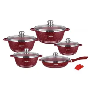 Dessini Aluminium Nonstick Coated Cookware Pots