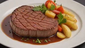 Beef Steak Maitre d' Haterre