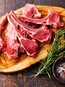 Fresh goat ribs , 1kg