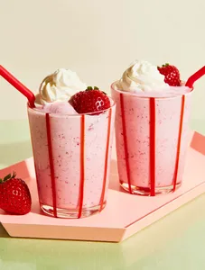 Strawberry Milk Shakes
