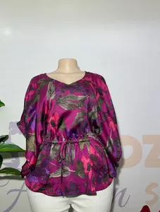 Purple Leaf Blouse