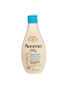 Aveeno Baby Daily Care Gentle Bath & Wash for Sensitive Skin. Pediatrician & Dermatologist Tested. Tear-free, Free from Sulphates, Soap & Dyes