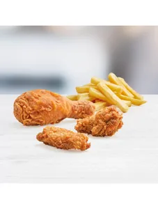 3 Pcs Chicken and Chips