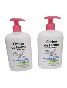 Corine de Farme BABY Hair & Body Wash, Extra gentle, with Almond Flower Extract, Sensitive Skin, Tested under Pediatric Control