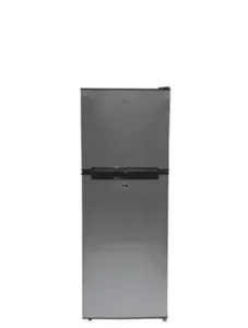 Mika Refrigerator, 168L, Direct Cool, Double Door, Line Silver Dark