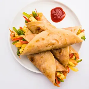 Fresh Veg Chapati Wrap