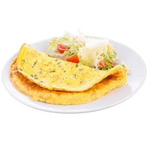 Three Eggs Omelette With Chapati