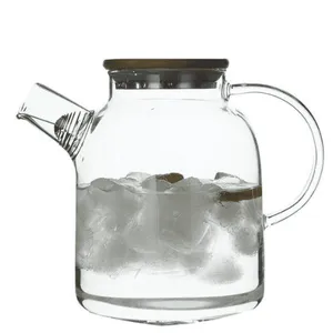 Borosilicate Glass 1800ML Heat Resistant Tea Jug