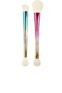 MOTD Cosmetics Party of Two Dual Ended Face Brush Set
