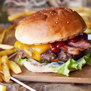 Single Menu Beef Burger