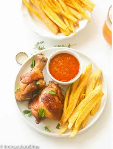 2 Pcs Chicken and chips