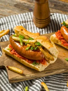 Sandwich with Merguez