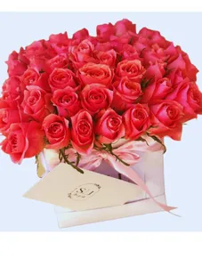Pink Roses For A Baby Girl