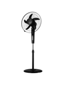 16 Inch Black Btanding Fan with Steel Propellers