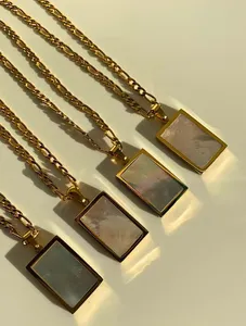 White Pendant Necklace