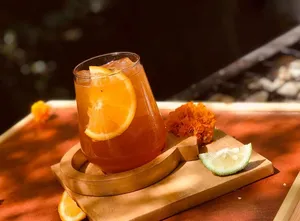 Icy Orange Blast Soda