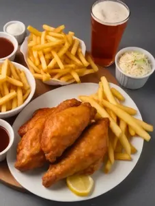 3pc chicken,chips,coleslaw,soda