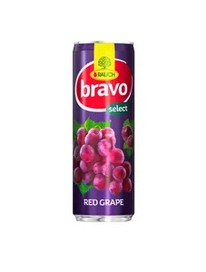 Bravo Red Grape Juice - 0.25L pack