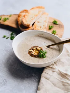 Mushroom Capati Soup