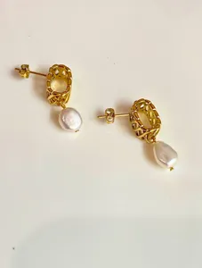 Golden Ear Rings