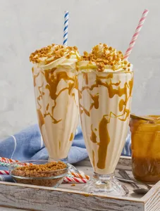 Butter Scotch Milk Shakes