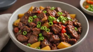 Spicy Black pepper Beef