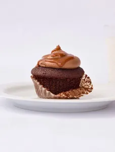 Salted Caramel Chocolate Cupcake