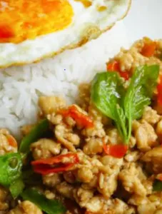 Spicy Thai Basil Chicken
