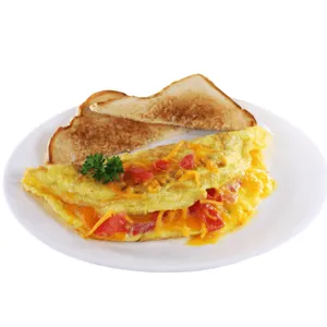 Cheese And Tomato Omelet