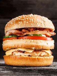 Cheese Burger - Double Menu