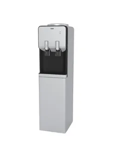 MIKA Water Dispenser, Standing, Hot & Electric cooling, Silver & Black