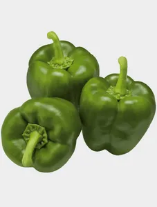 Fresh Green Bell Peppers - 1 Kg