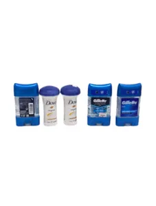 GILLETTE antiperspirant power deodorant & Dove Sticks