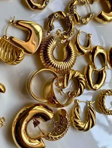 Classic Golden Ear Rings