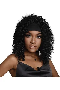 Bworto Water Wave Headband Wig