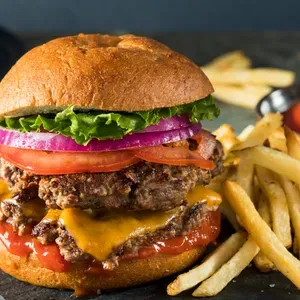 Smoke House Burger Double Menu