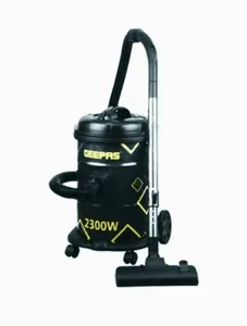 Geepas Electric Drum Vacuum Cleaner  2300W GVC2598 Black/Yellow