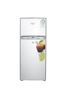 Super General SGR198HS Double Door Refrigerator fridge- 198L - Silver